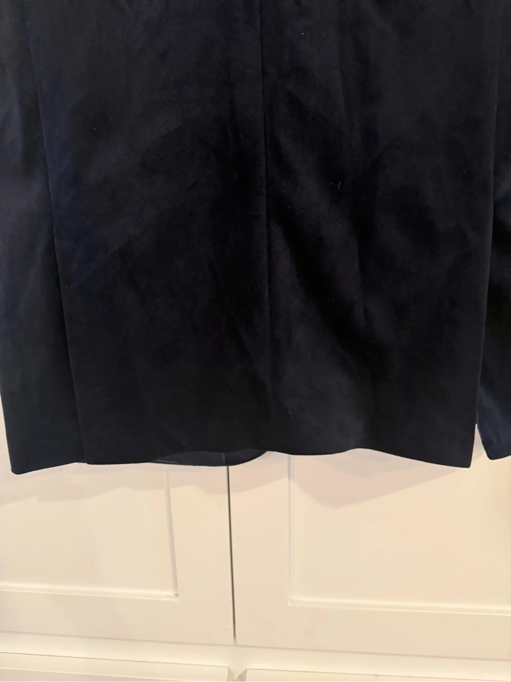 NWOT Tallis Boys 20R Navy Velvet Sport Coat Blazer Formal Tuxedo Jacket Double